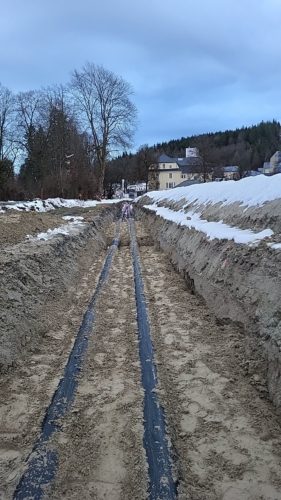 Abwärmeleitung